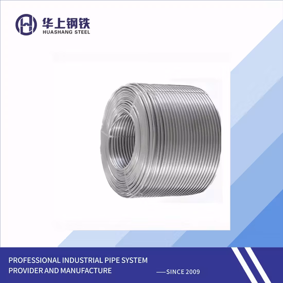 中国のSS316ステンレス鋼コイルパイプ工場